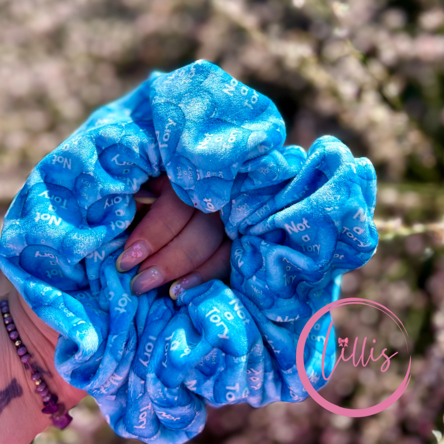 Anti political XXL XL scrunchies