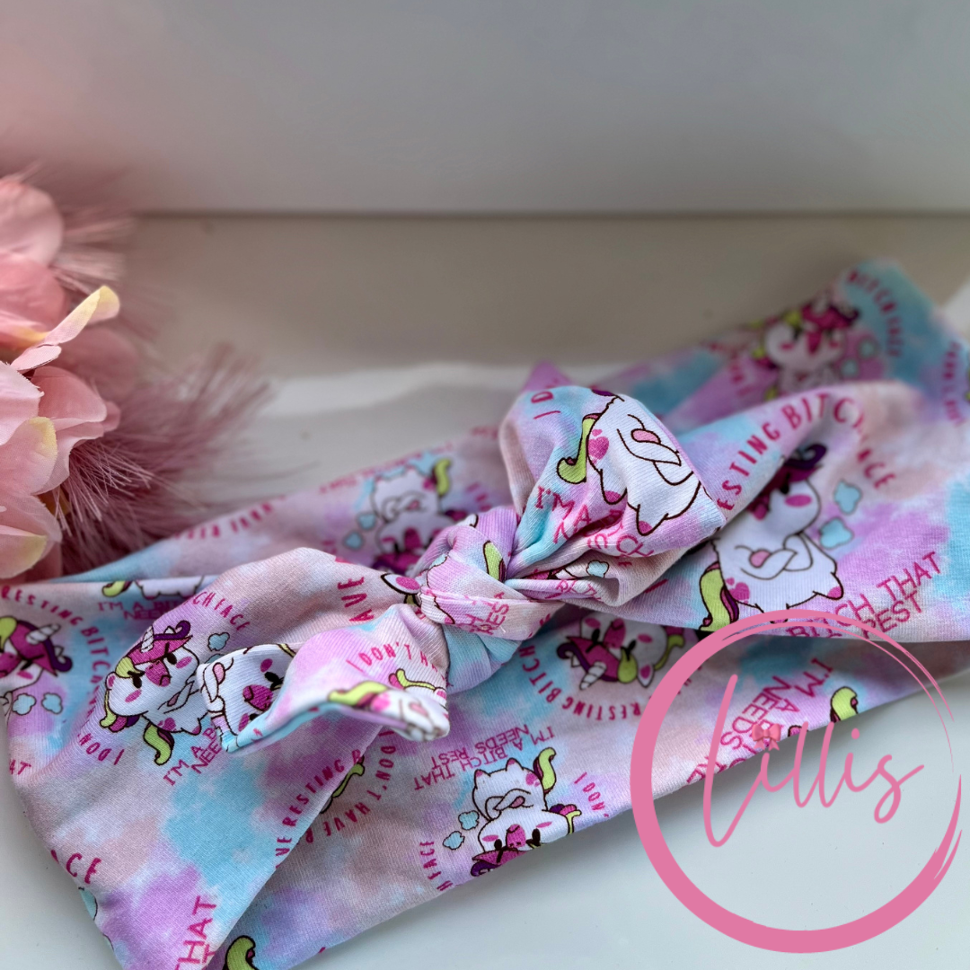 Sassy Faux Bow headhugs/headbands