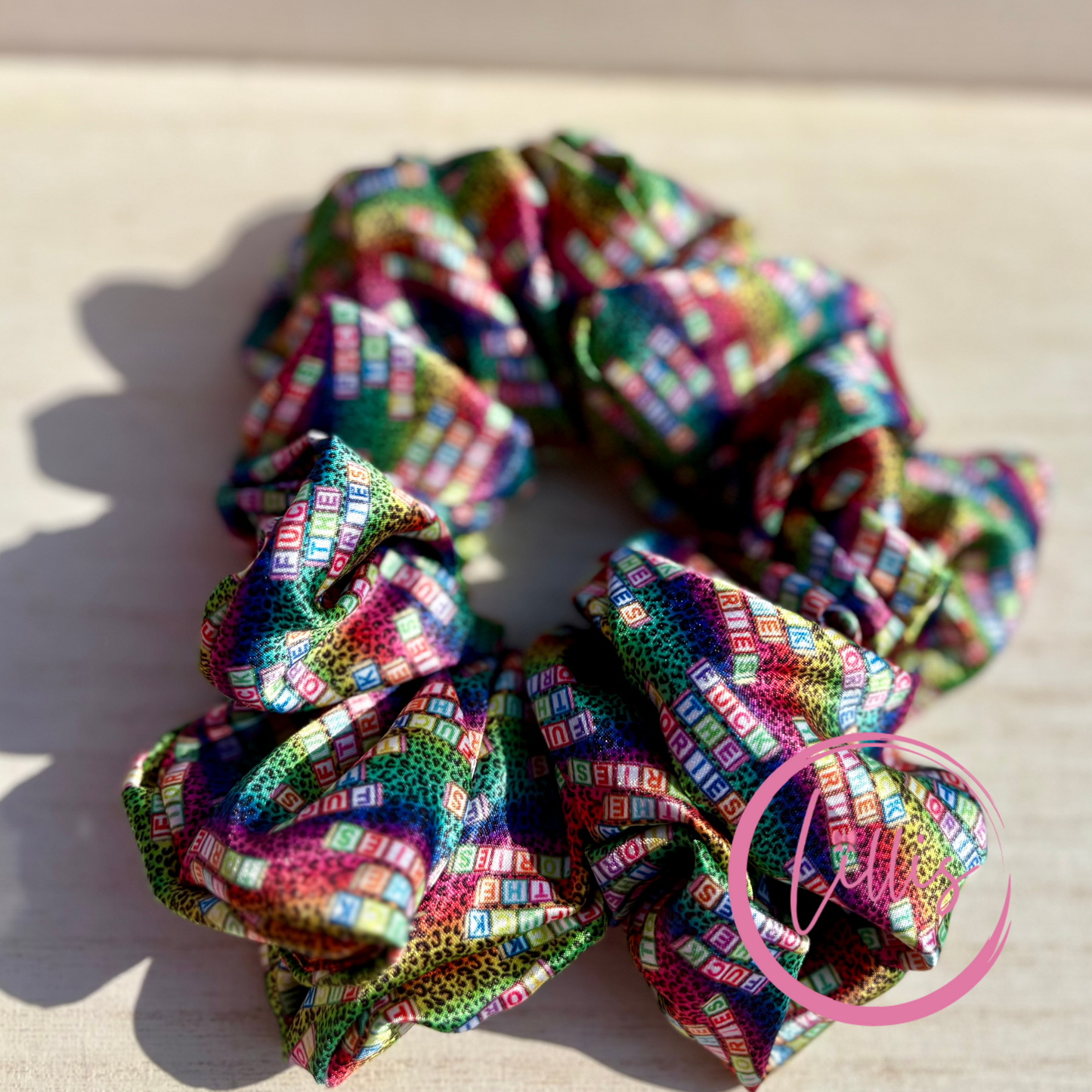 Anti political XXL XL scrunchies