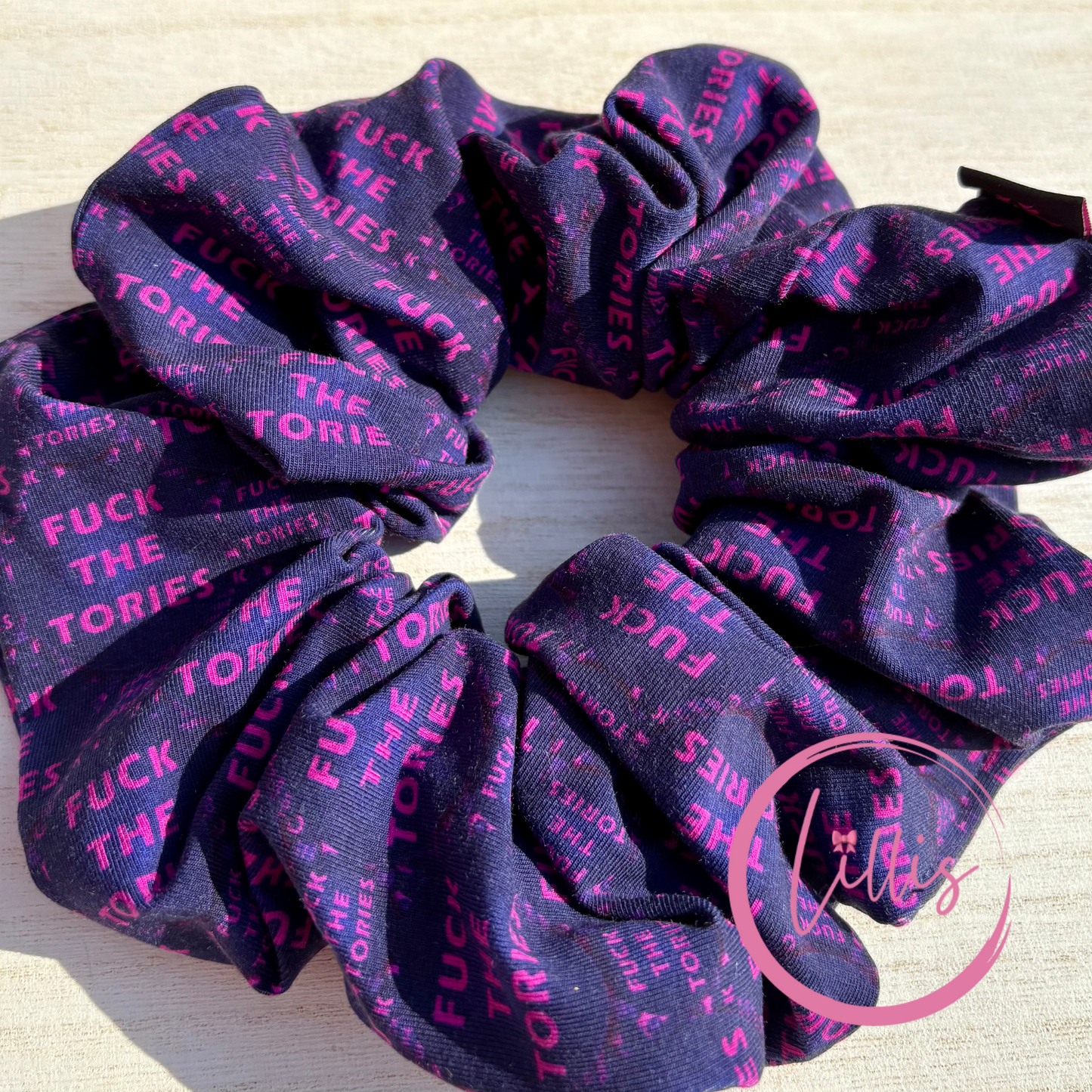 Anti political XXL XL scrunchies