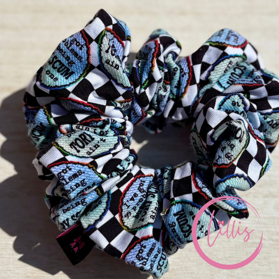 Anti political Standard scrunchie