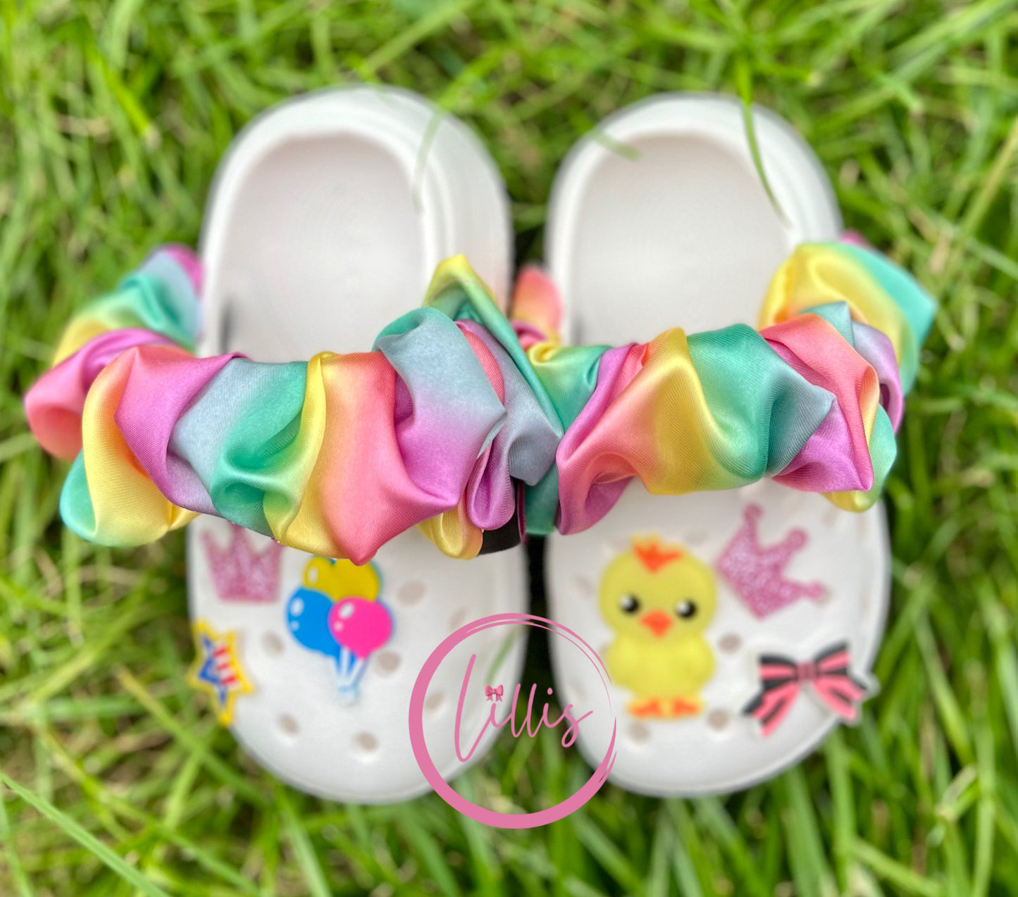 Croc strap scrunchies Baby/childrens