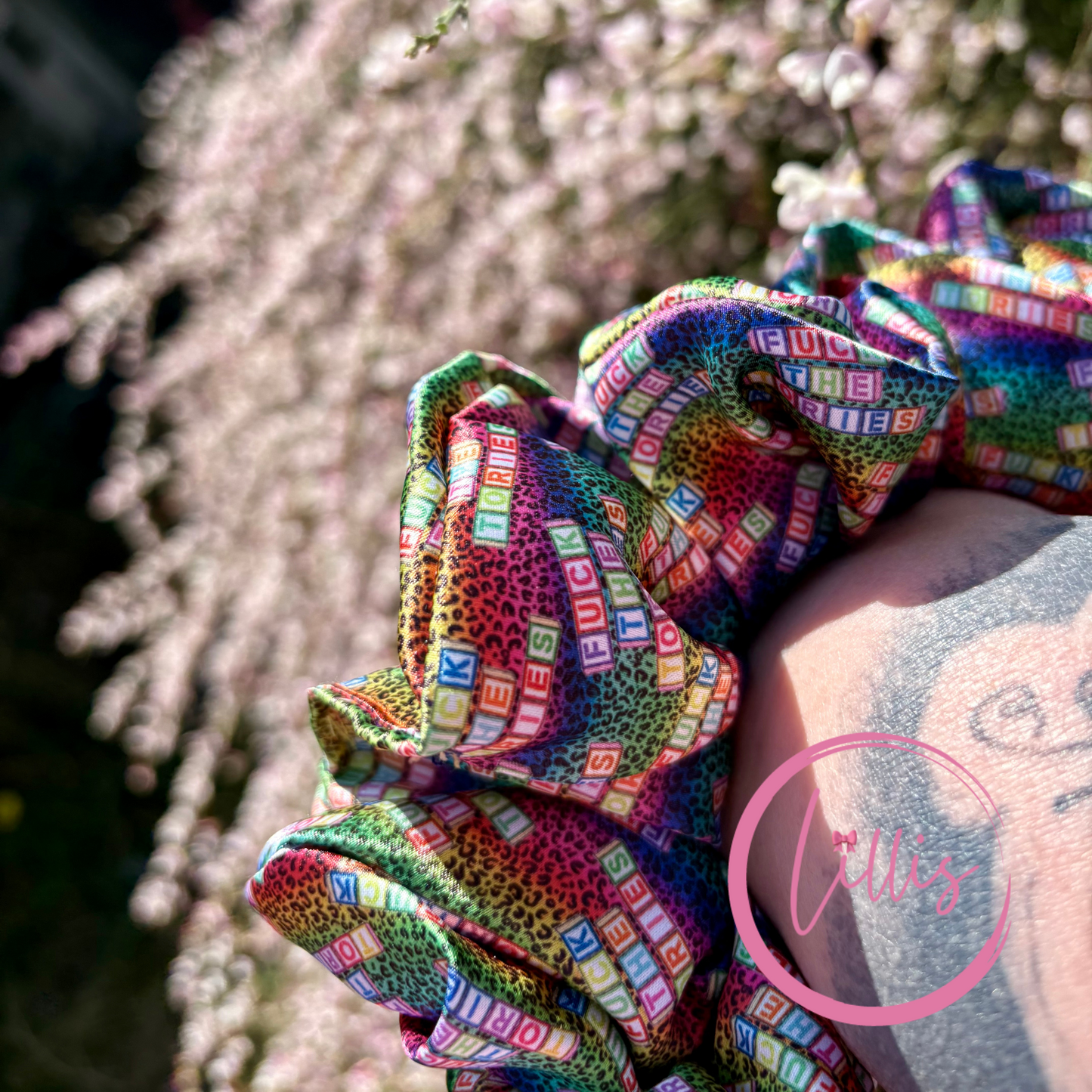 Anti political XXL XL scrunchies