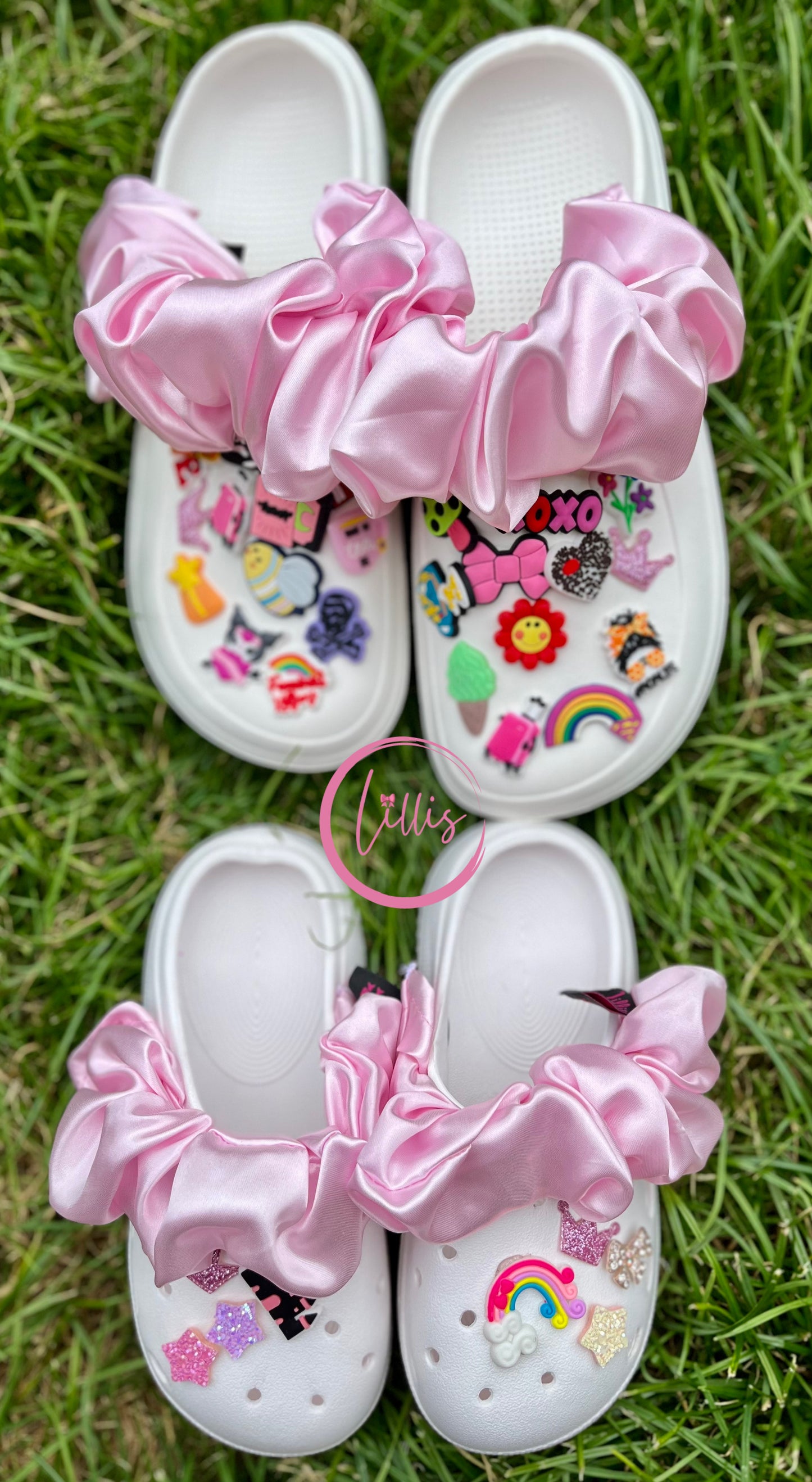 Croc strap scrunchies Baby/childrens