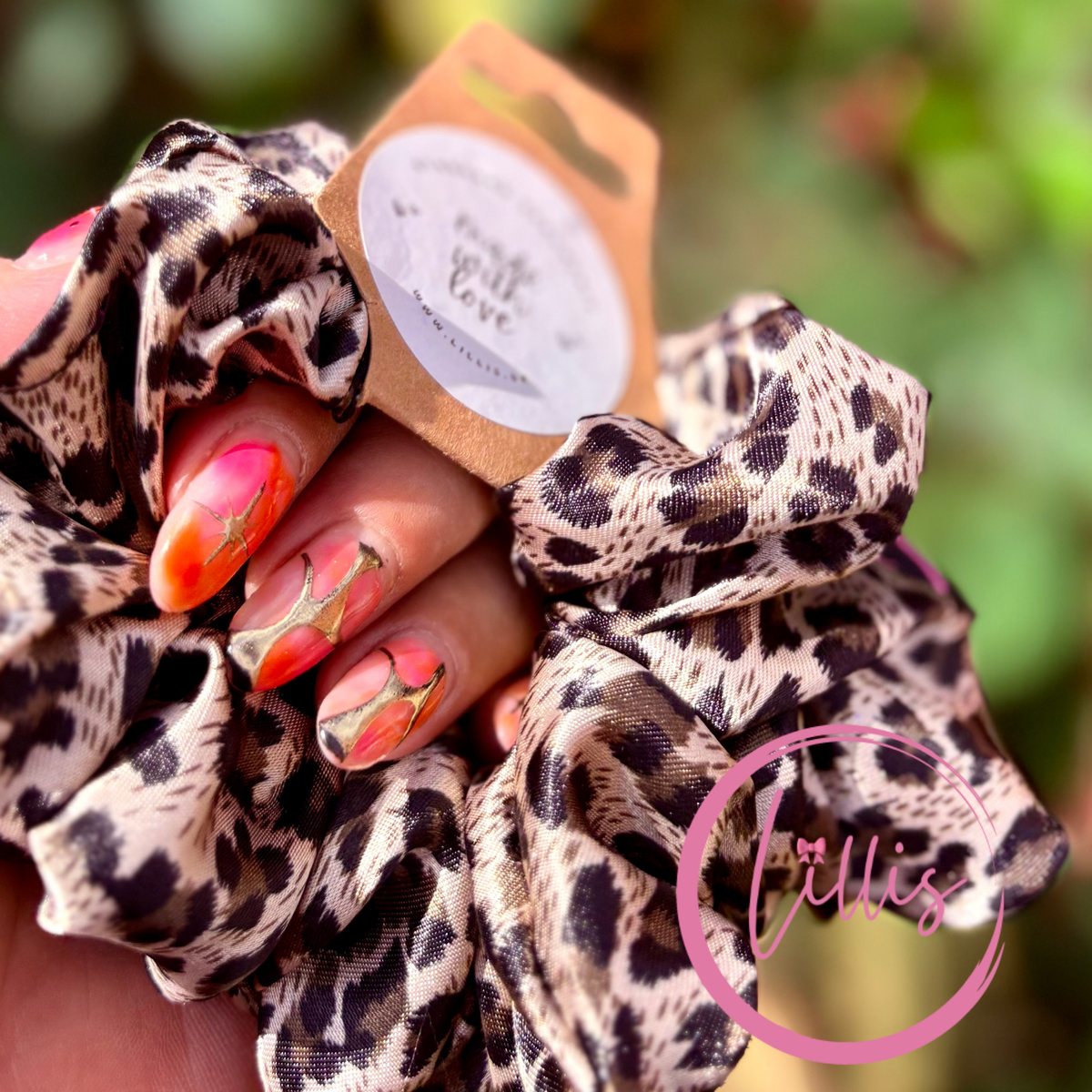 Wild thing - Standard Satin Silk Scrunchie