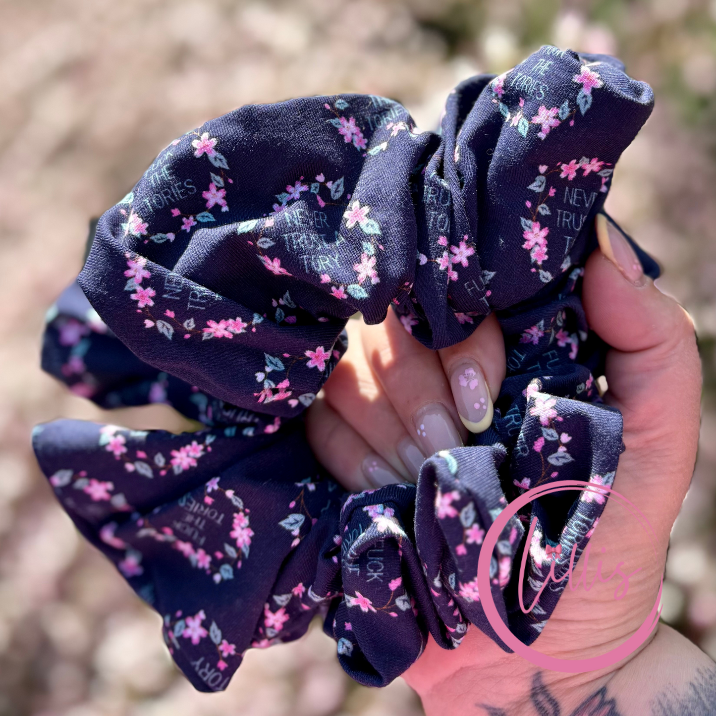 Anti political XXL XL scrunchies