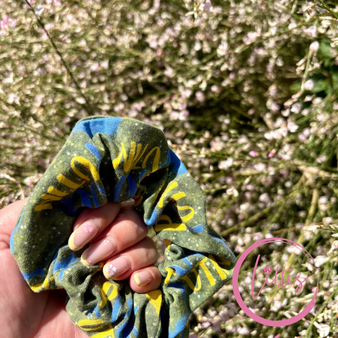 Anti political Standard scrunchie