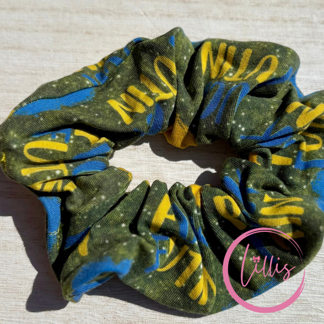 NSFW Sassy Standard Scrunchie | Handmade in Manchester | Alternative & Bold Prints | 100% Cotton OR Stretch
