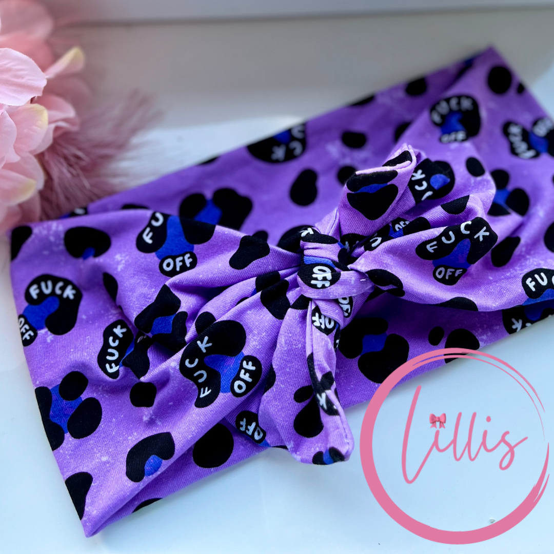 Sassy Faux Bow headhugs/headbands