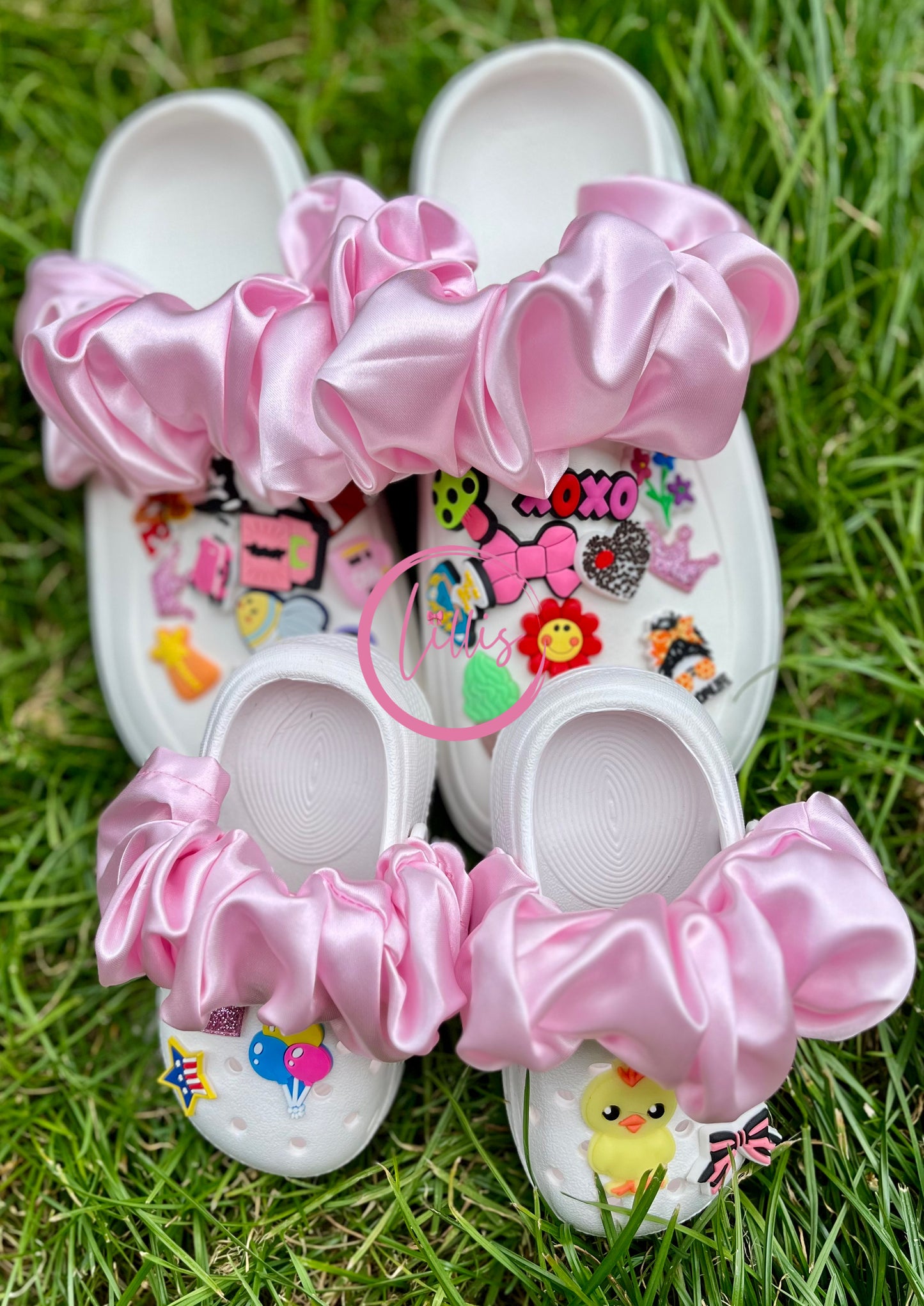 Croc strap scrunchies Baby/childrens