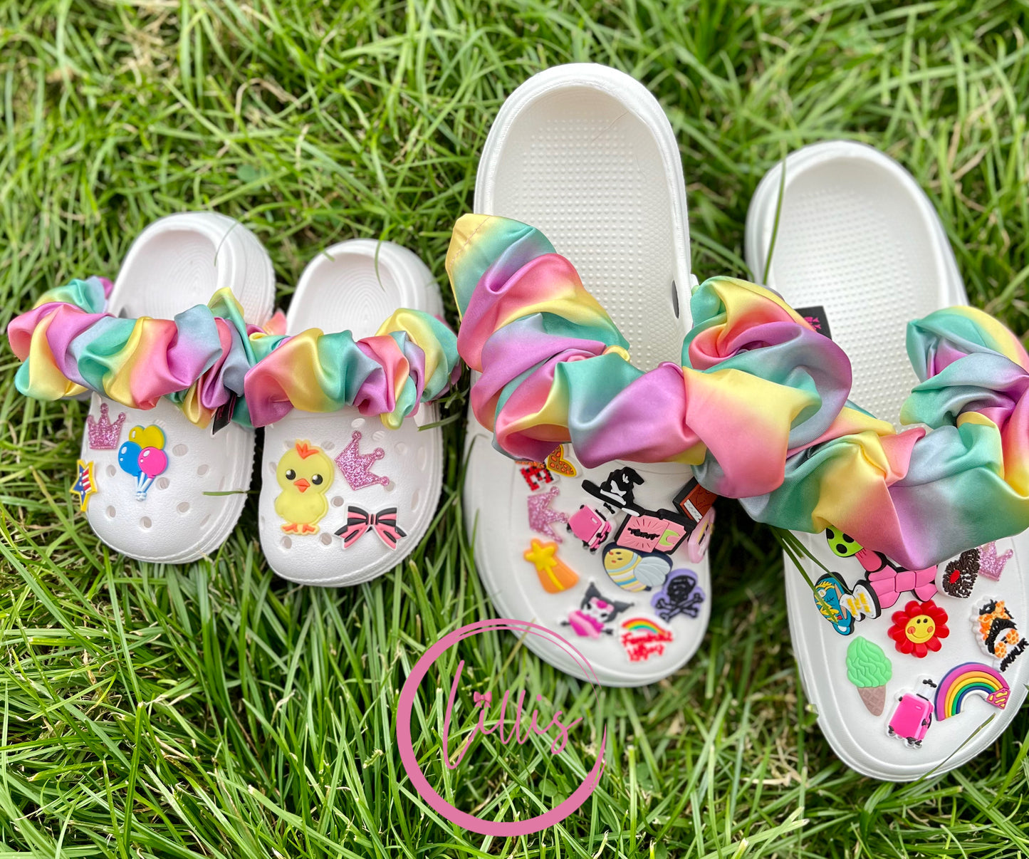 Croc strap scrunchies Baby/childrens