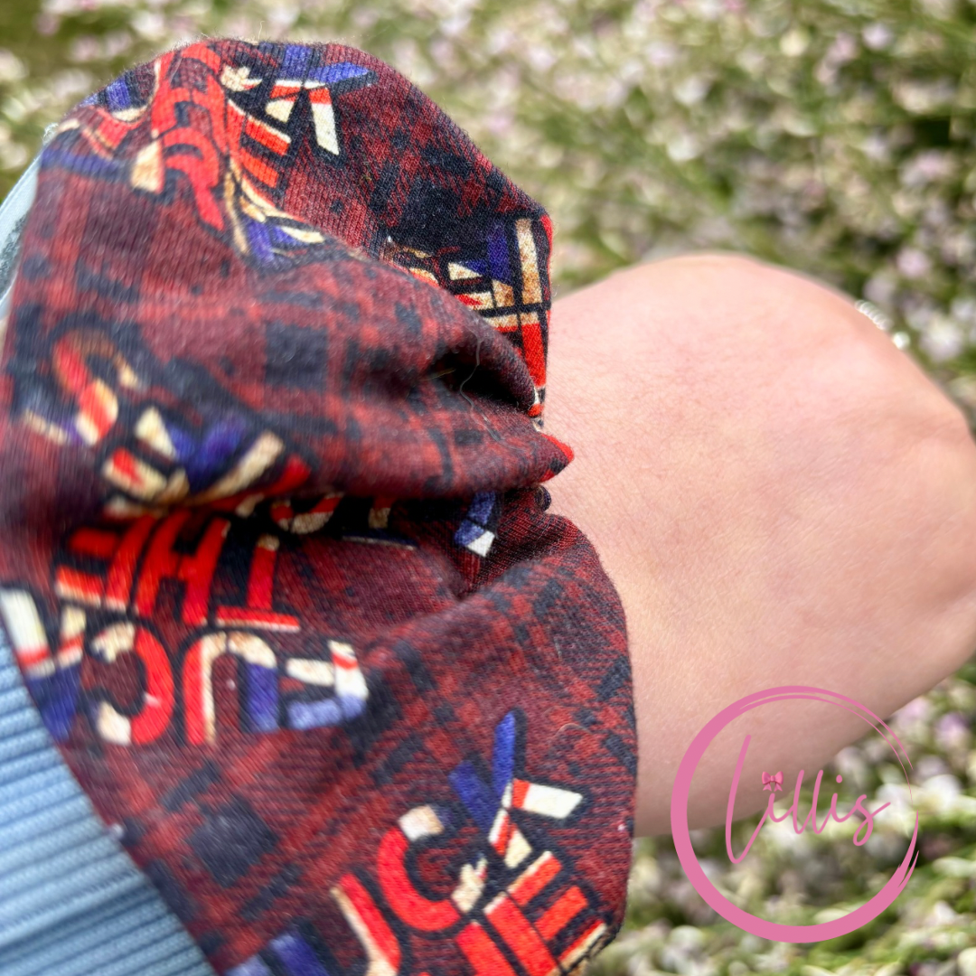 Anti political Standard scrunchie