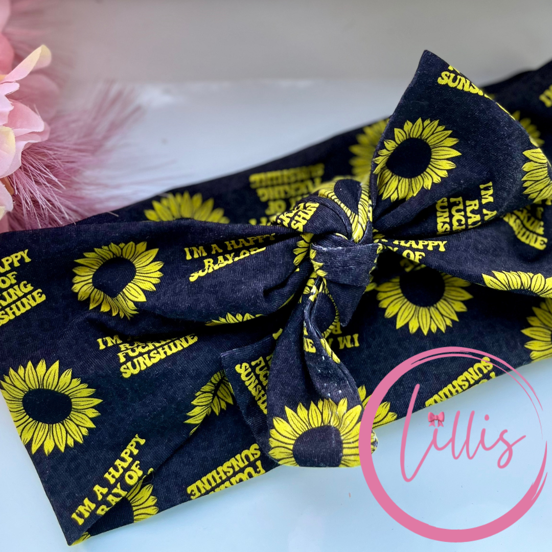 Sassy Faux Bow headhugs/headbands