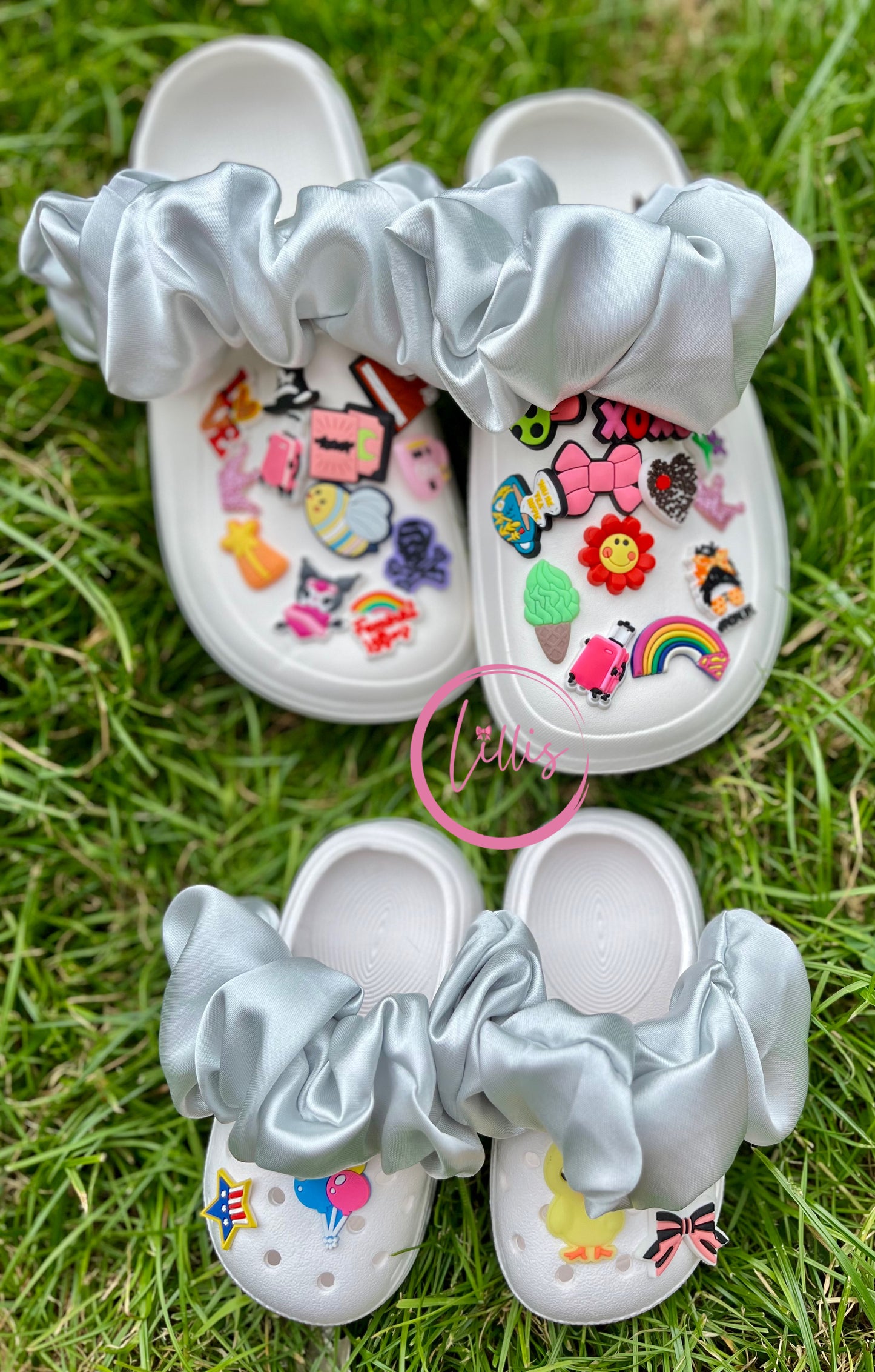 Croc strap scrunchies Baby/childrens