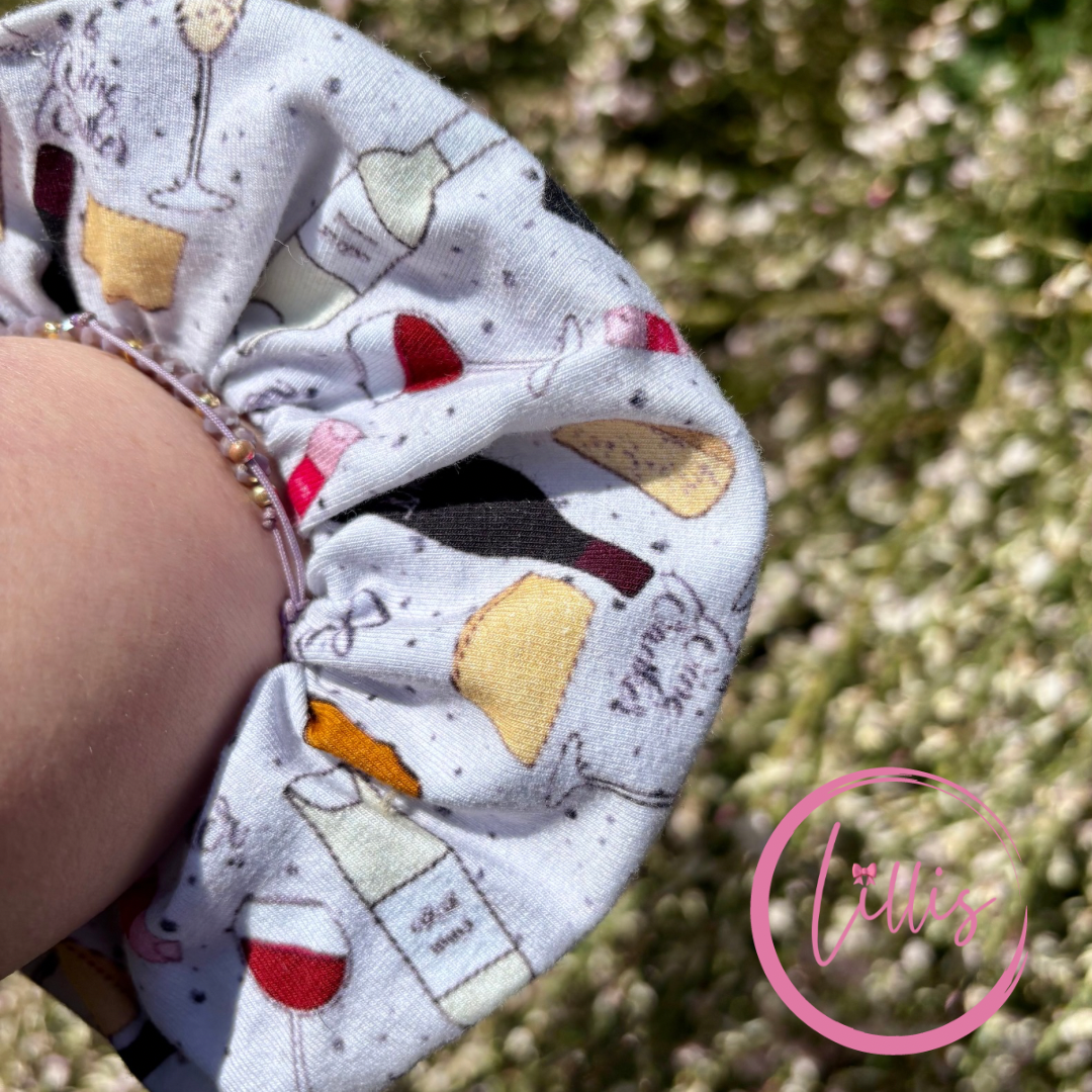 NSFW Sassy Standard Scrunchie | Handmade in Manchester | Alternative & Bold Prints | 100% Cotton OR Stretch