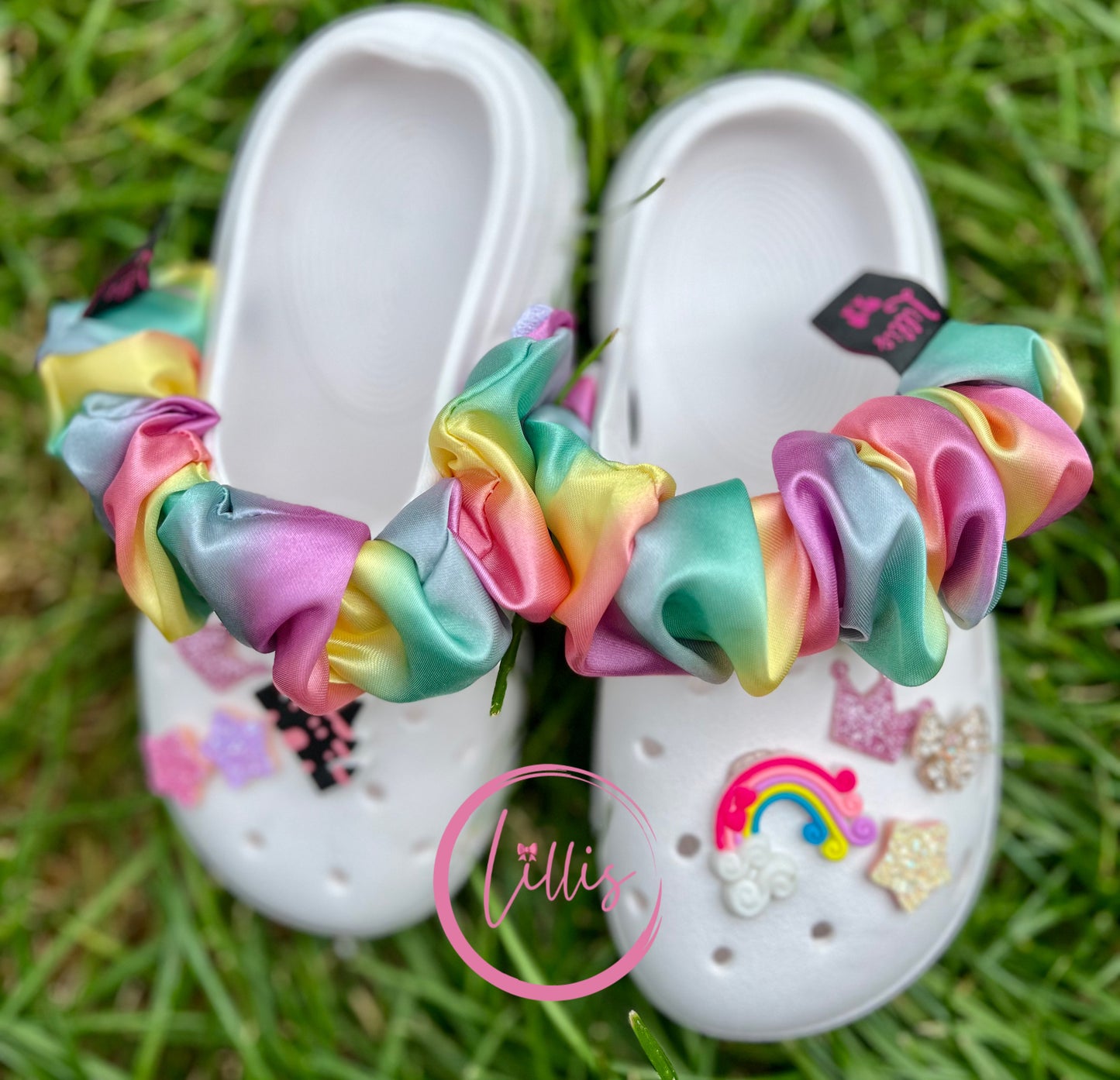Croc strap scrunchies Baby/childrens