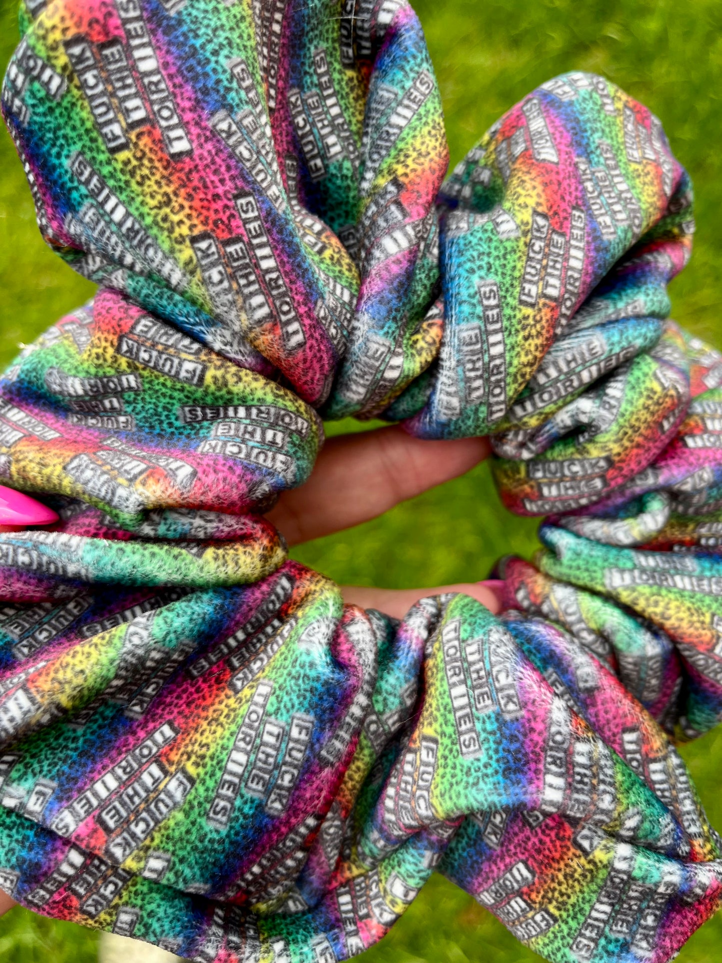 Anti political XXL scrunchies