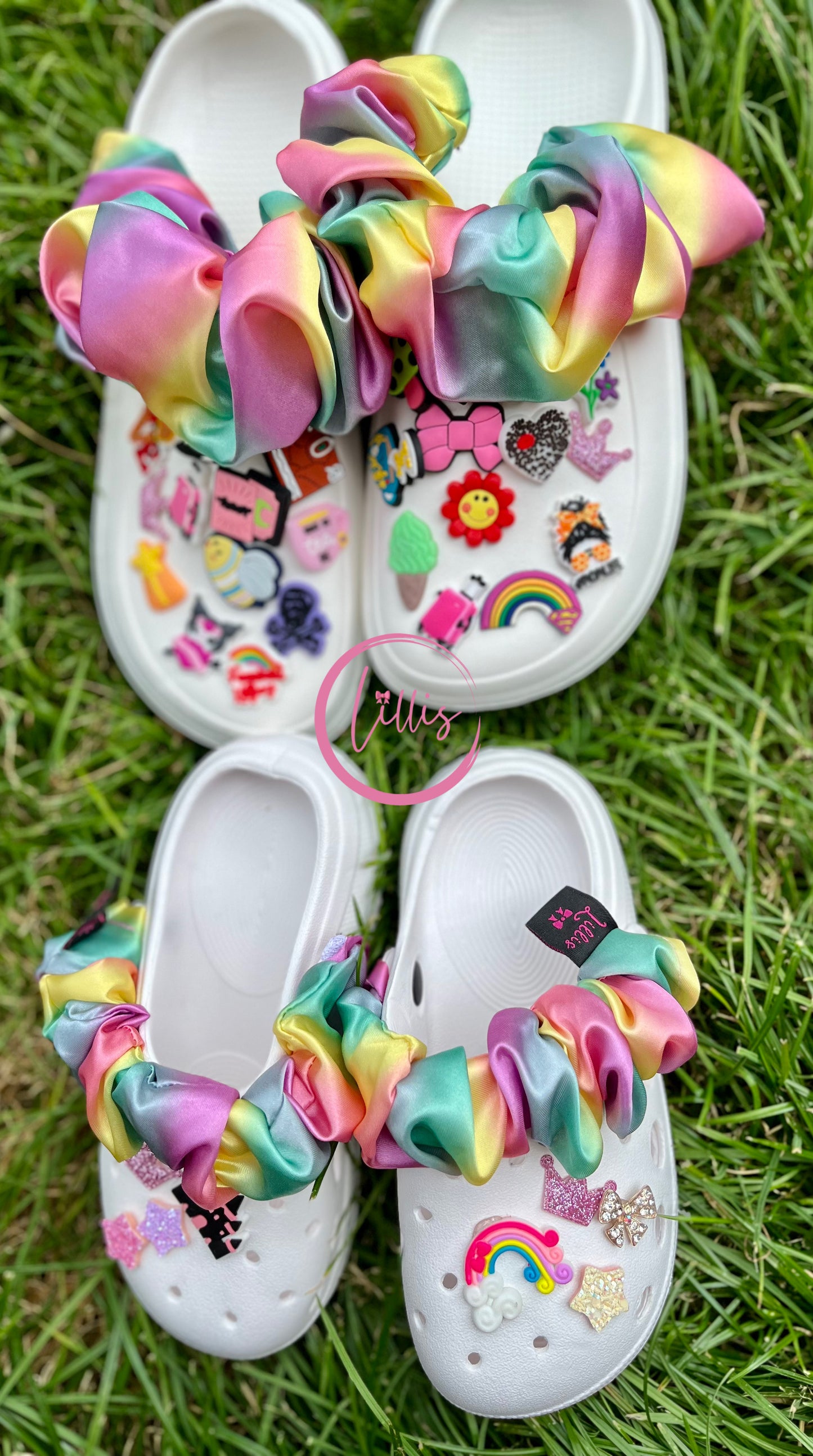 Croc strap scrunchies Baby/childrens
