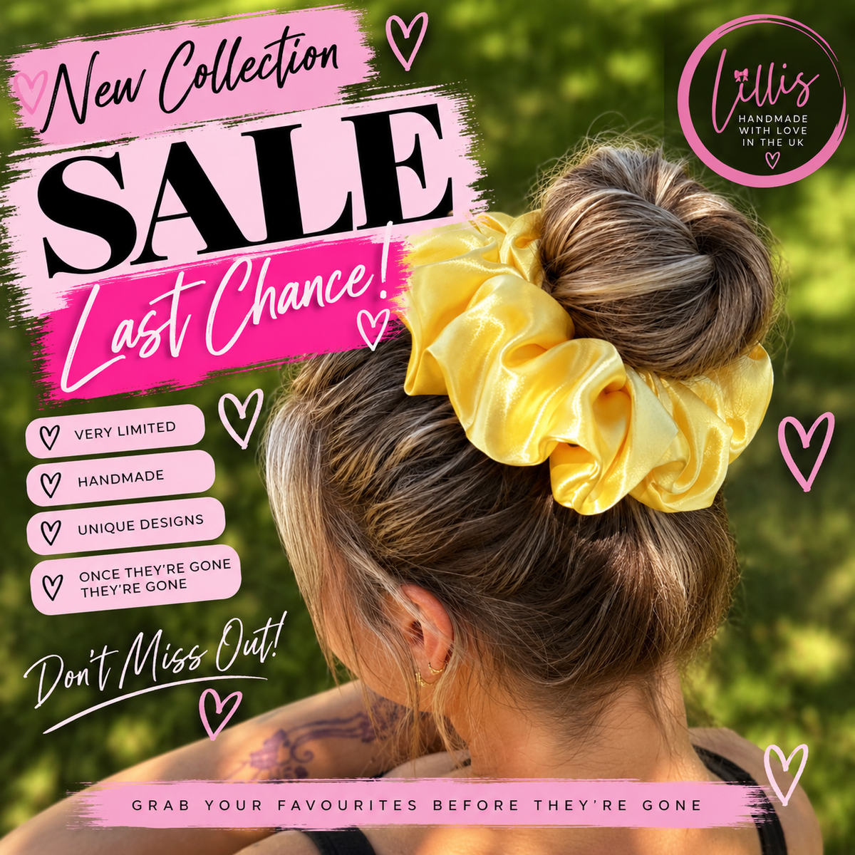 Lillis Sale – Last Chance Scrunchies