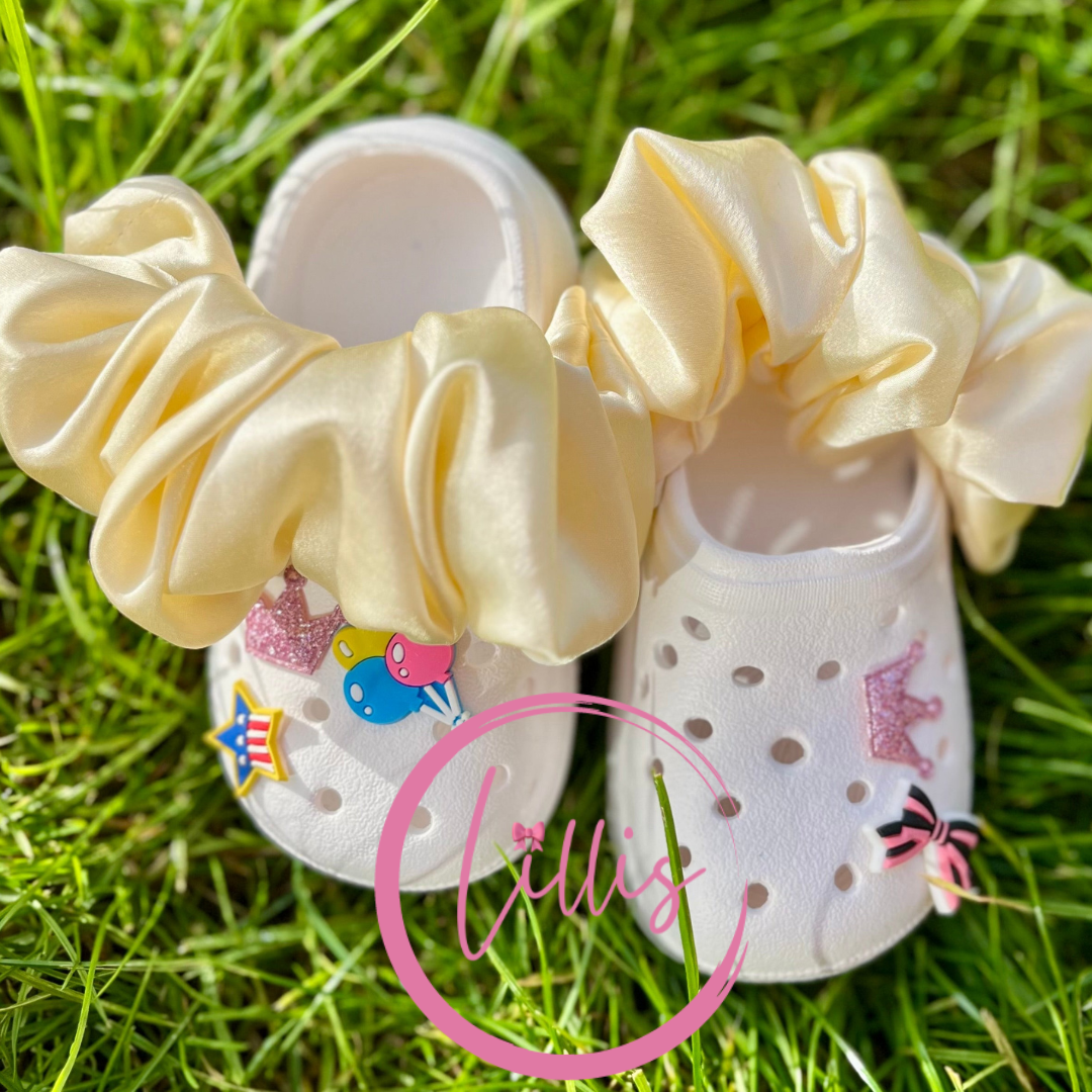 Croc strap scrunchies Baby/childrens
