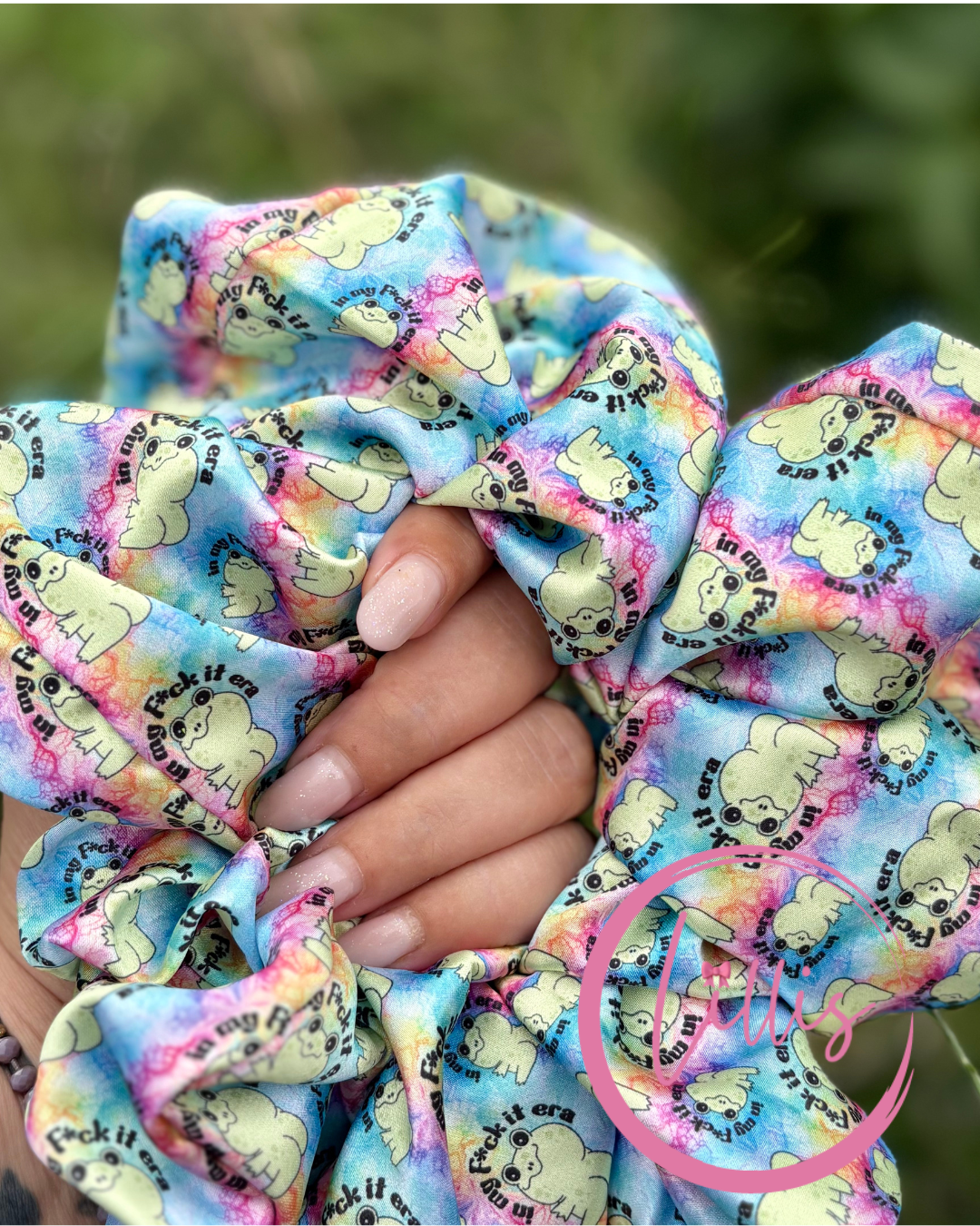 NSFW XXL XL scrunchies