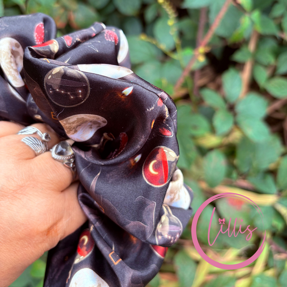 Witch Wood - XXL Satin Silk Scrunchie