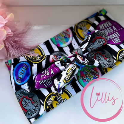 Sassy Faux Bow headhugs/headbands