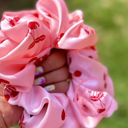 Lillis XXL Scrunchie Handmade Luxury Hair Accessory in Silky Satin