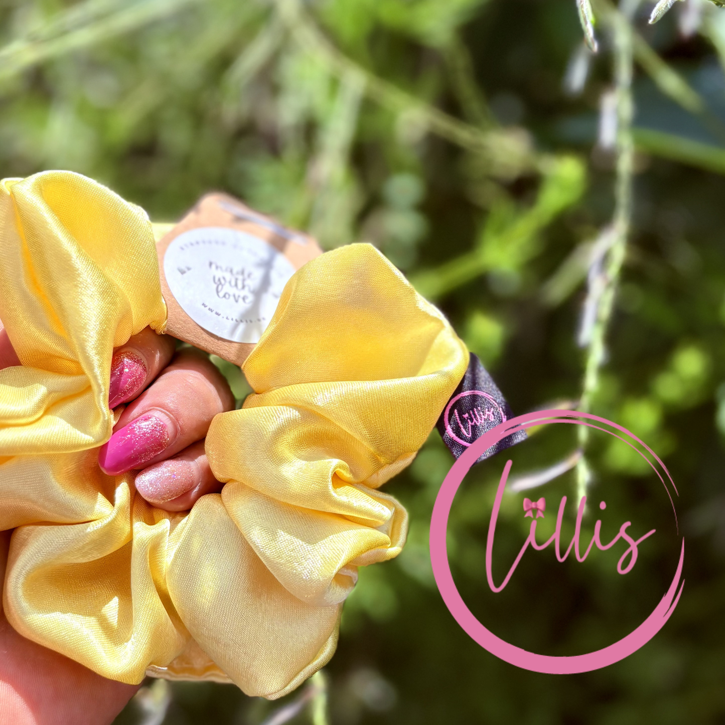 Standard Satin Silk Scrunchies | Handmade in Manchester | Soft, Smooth & Kind to Hair | Everyday Luxury Hair Accessories