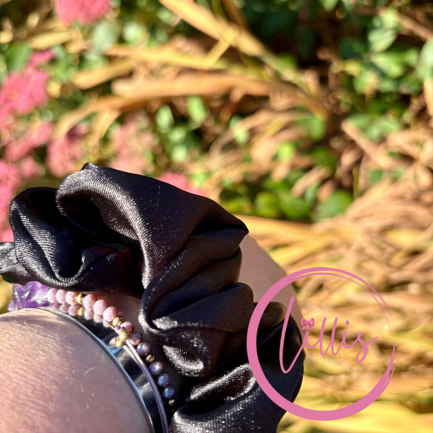 Standard Satin Silk Scrunchies | Handmade in Manchester | Soft, Smooth & Kind to Hair | Everyday Luxury Hair Accessories