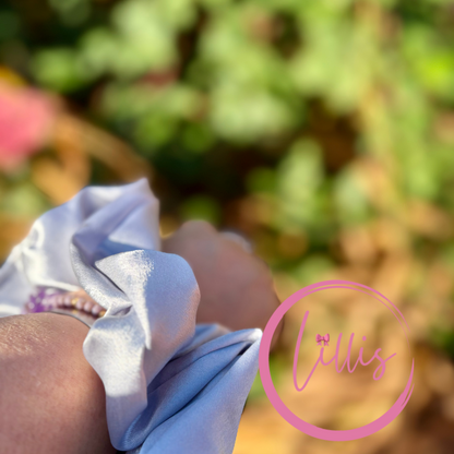 Standard Satin Silk Scrunchies | Handmade in Manchester | Soft, Smooth & Kind to Hair | Everyday Luxury Hair Accessories