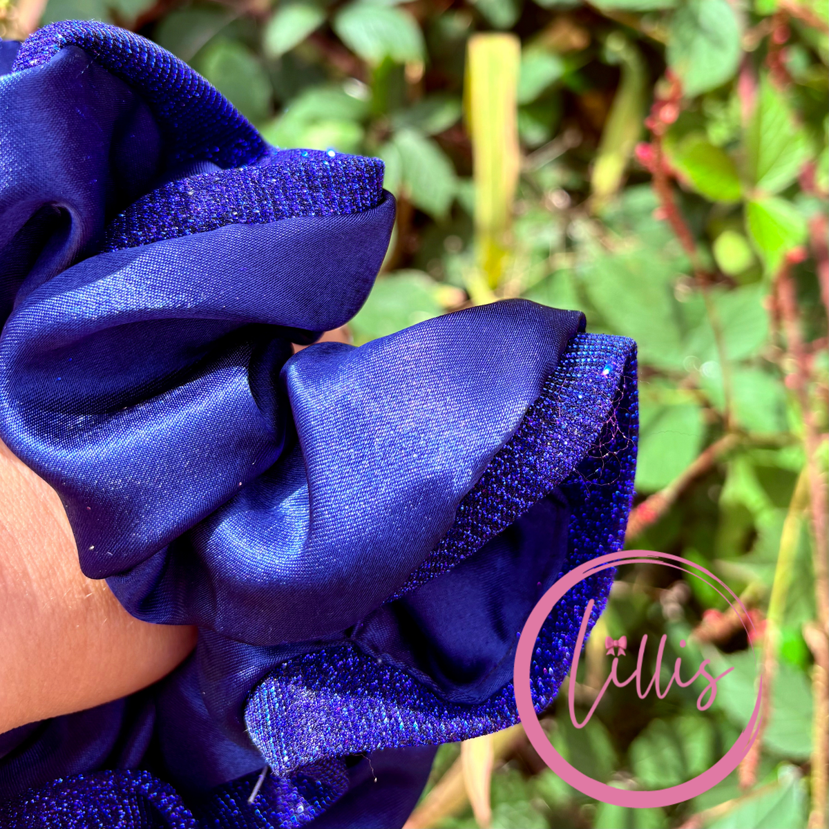 Oversized Satin Scrunchie – Handmade by Lillis