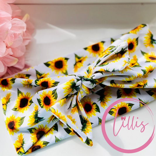 Faux Bow Headband | Handmade Stretch Headhug | 3-Way Wear | Soft, Comfortable & Stylish Hair Accessory