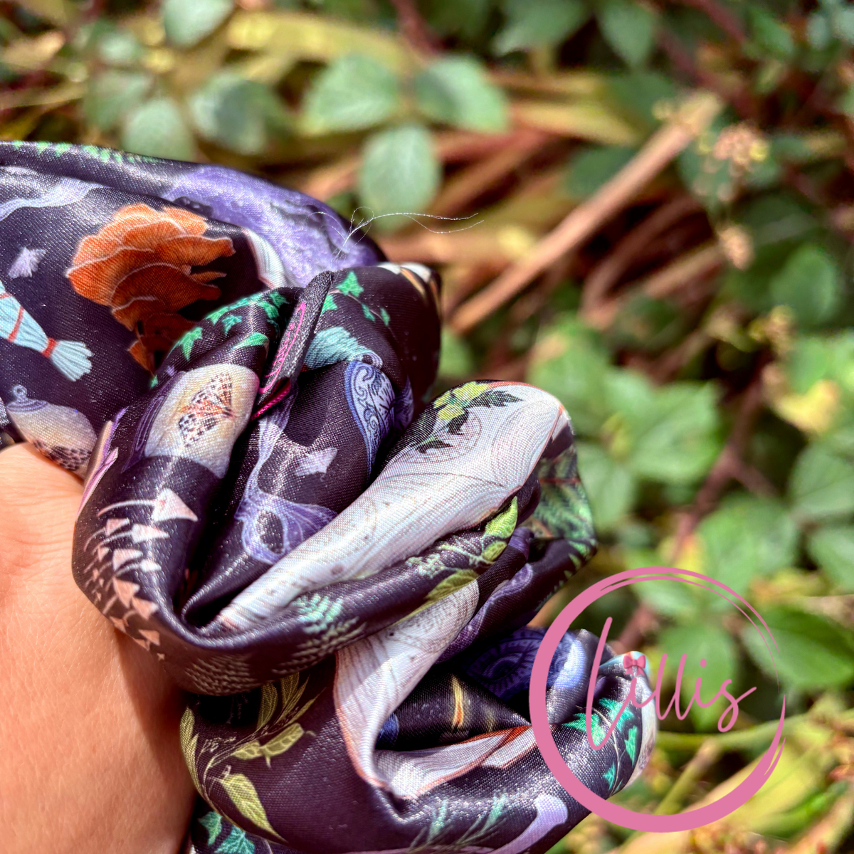 Wicked Spell - XXL Satin Silk Scrunchie