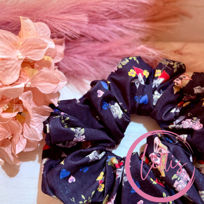 XXL Stretch Jersey Patterned Scrunchies | Handmade in Manchester | Bold, Sassy & Fun Hair Accessories