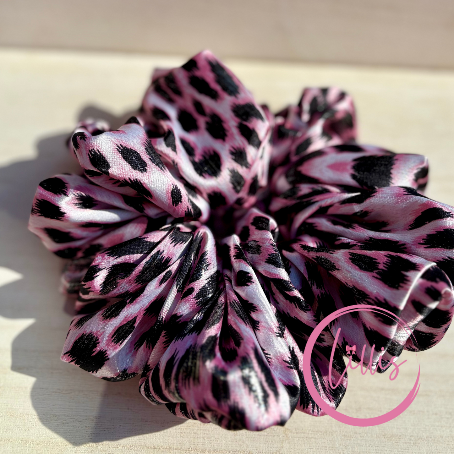 XL & XXL Satin Silk Scrunchies | Handmade in Manchester | Patterned Designs | Luxury Soft Hair Accessories