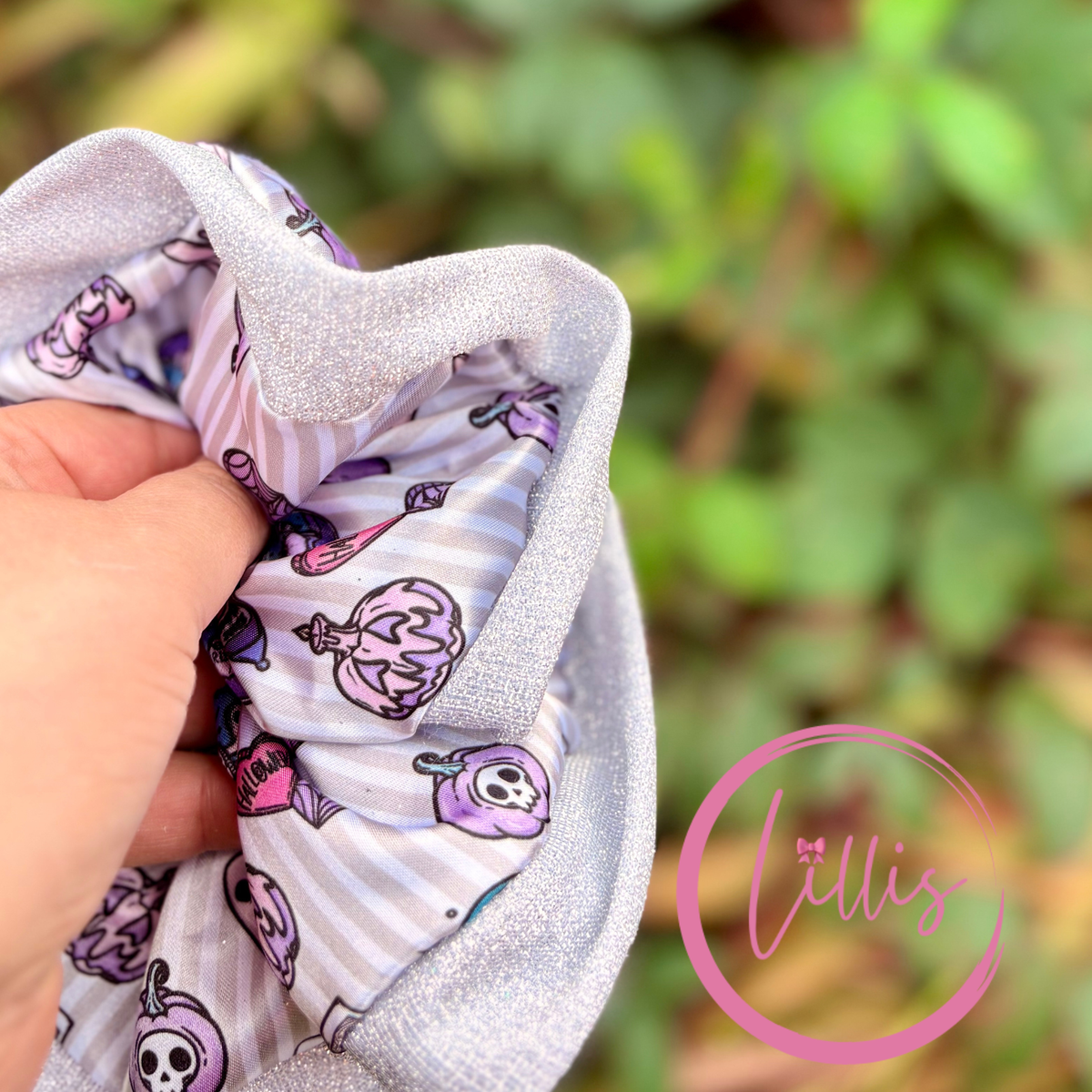 Oversized Satin Scrunchie – Handmade by Lillis