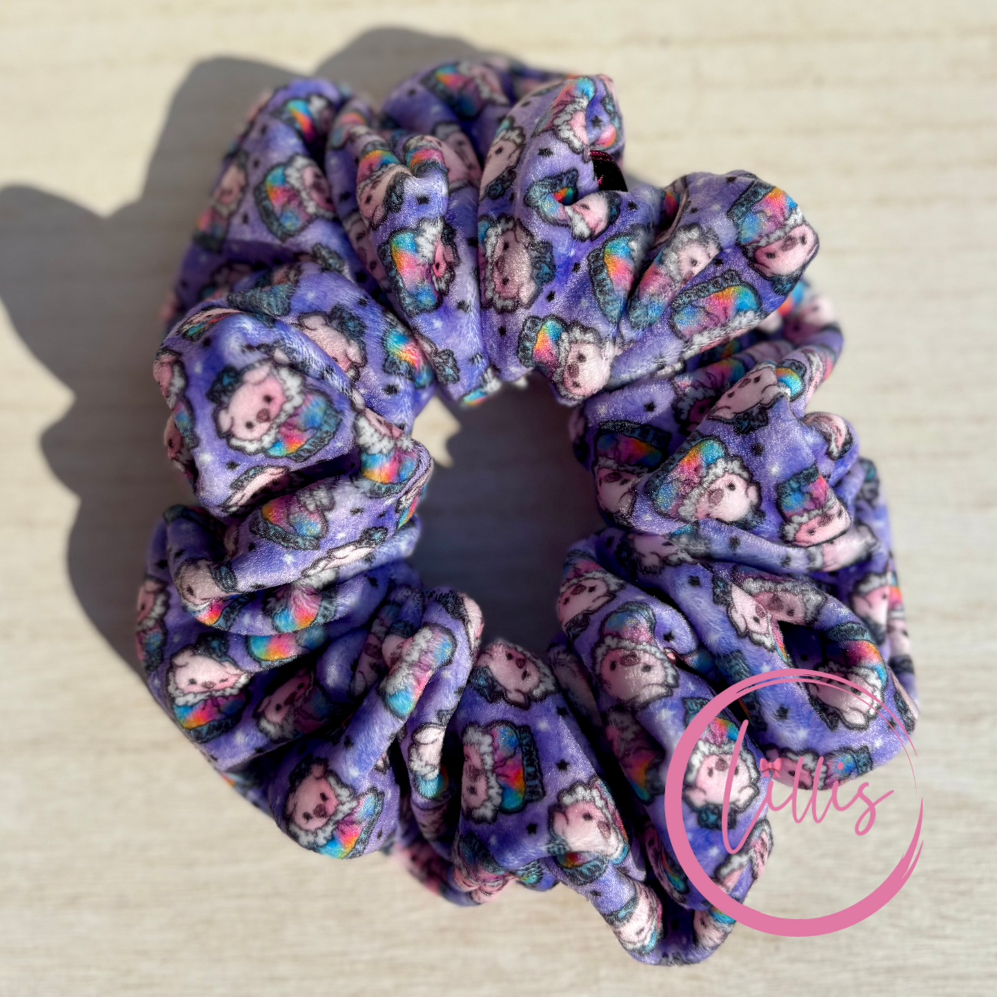 XL velvet squish scrunchie