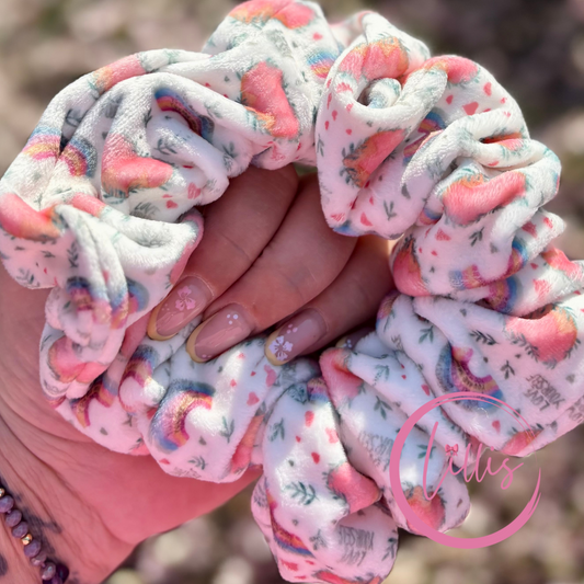 XL velvet squish scrunchie