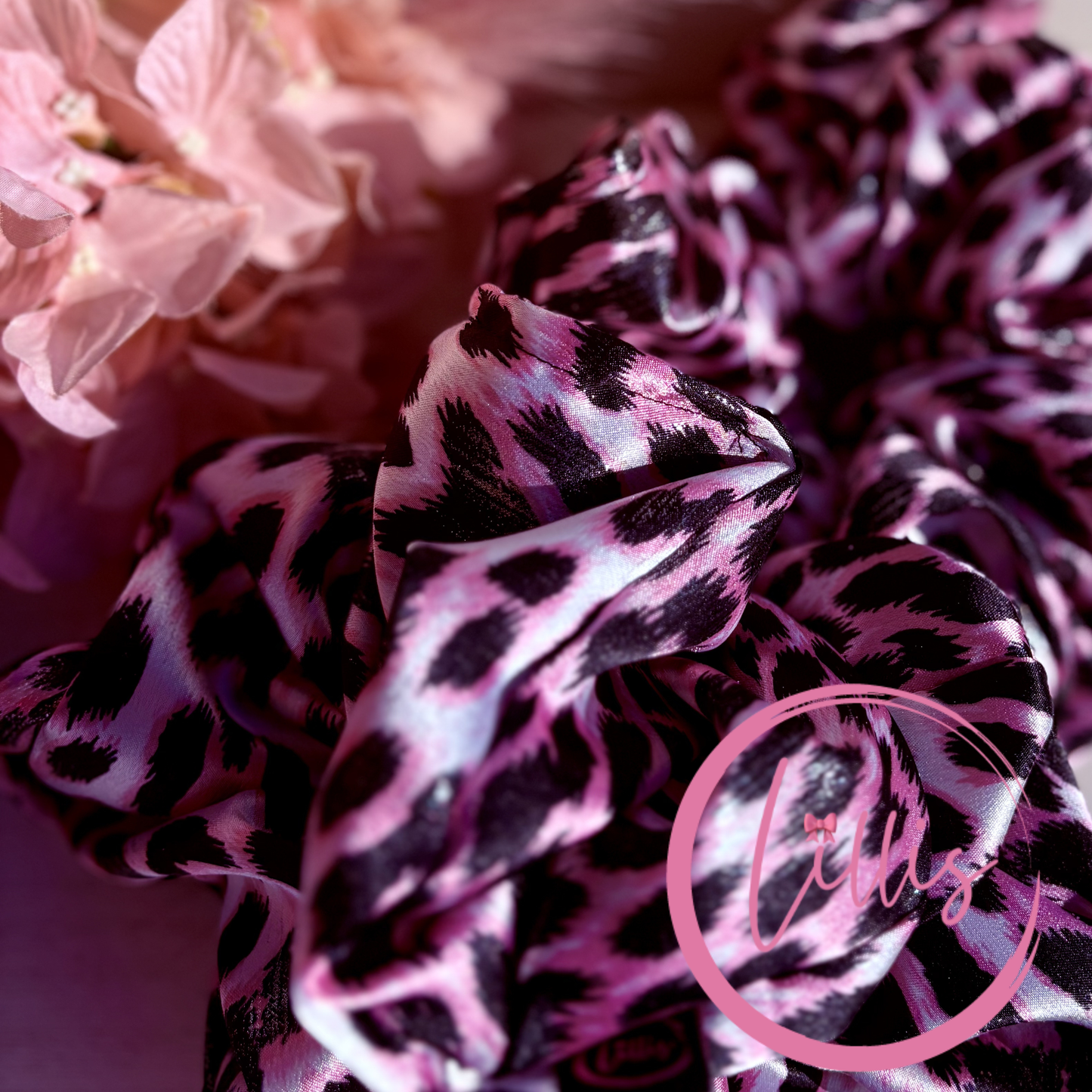 Lillis XXL Scrunchie Handmade Luxury Hair Accessory in Silky Satin