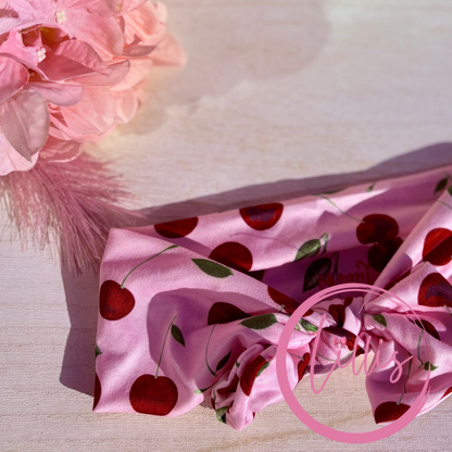 Faux bow headband soft super stretchy wear 3 ways
