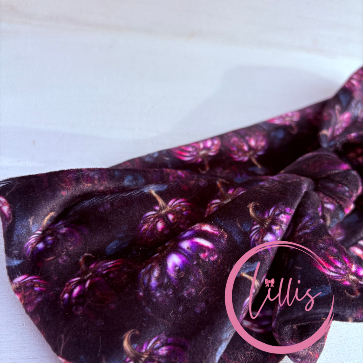 Velvet Hallow - Faux Bow Headband