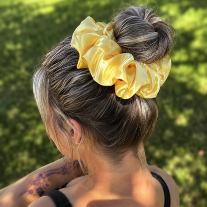 Lillis XXL Scrunchie Handmade Luxury Hair Accessory in Silky Satin