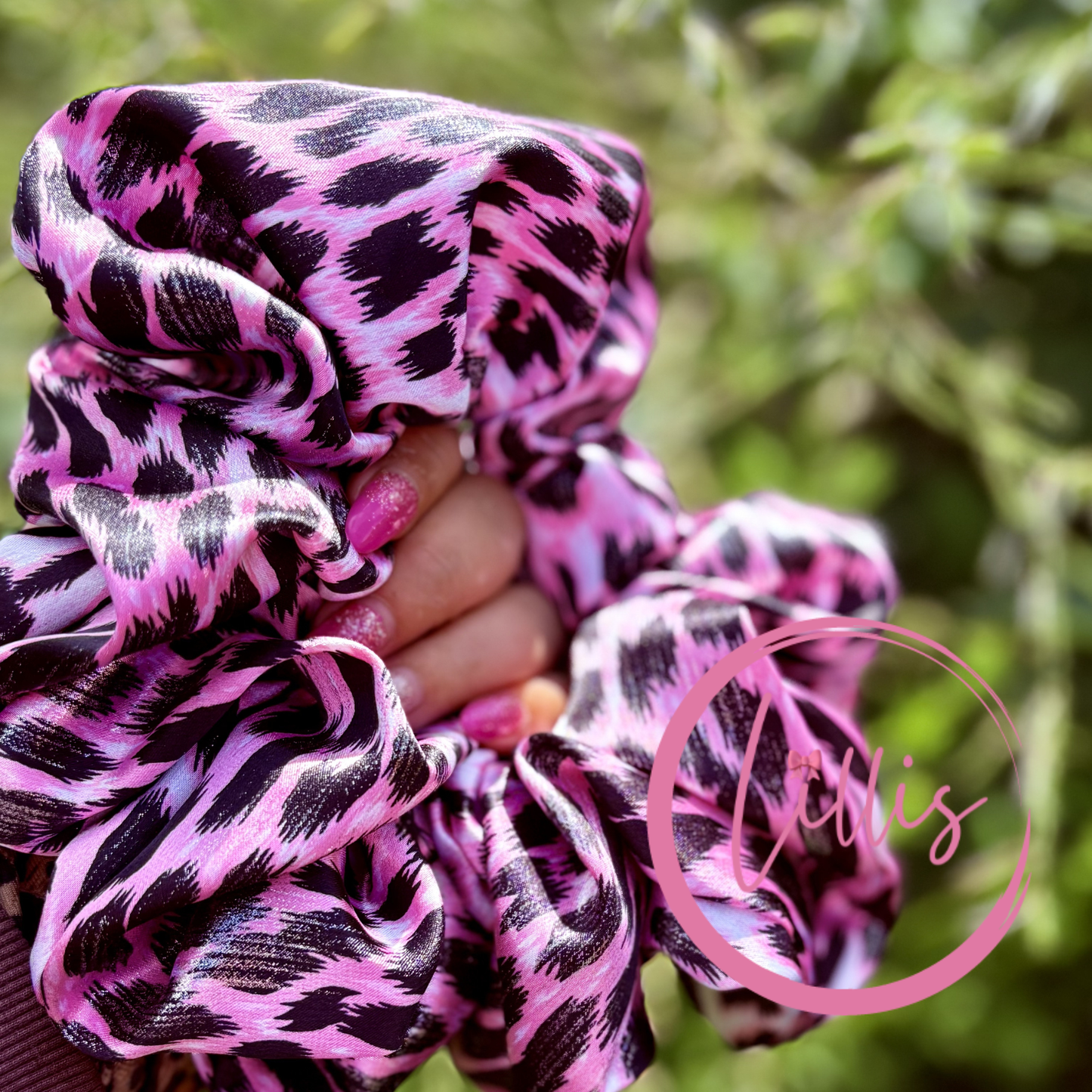 Lillis XXL Scrunchie Handmade Luxury Hair Accessory in Silky Satin