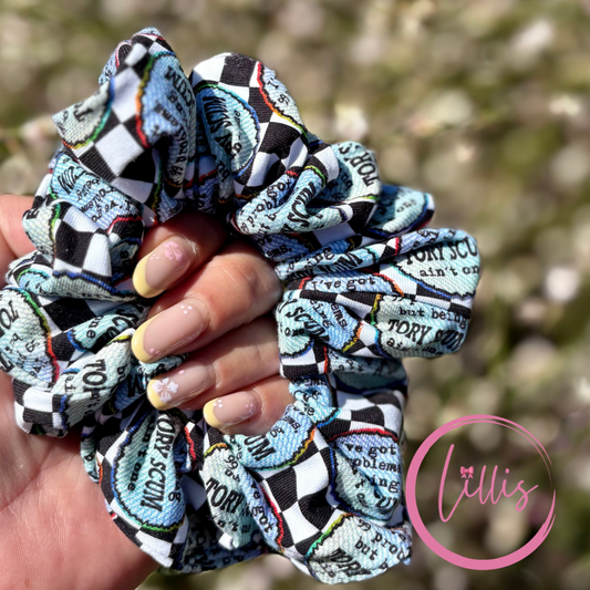 Anti political Standard scrunchie
