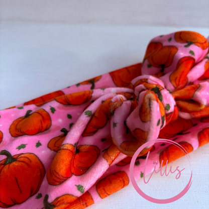 Pumpkin Kiss - Faux Bow Headband