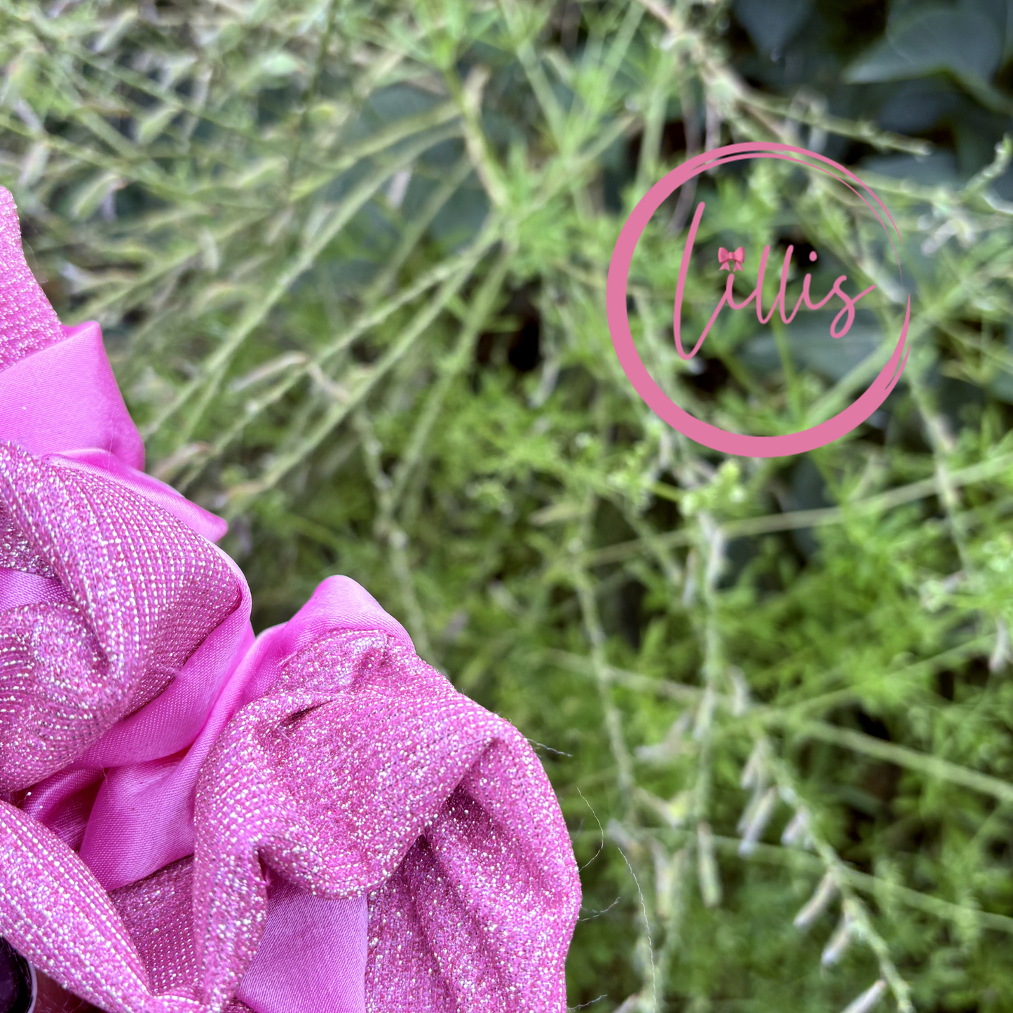 Lillis oversized Scrunchie Handmade Luxury Hair Accessory in Silky Satin