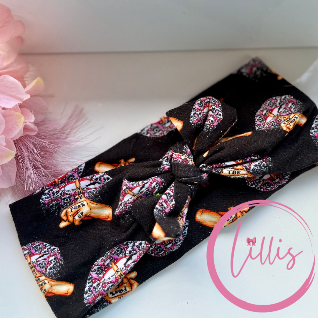 Sassy Faux Bow headhugs/headbands