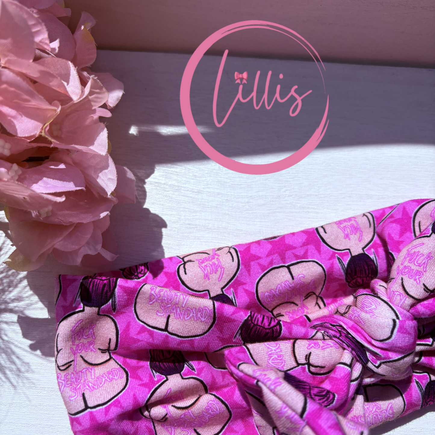 Faux bow headband soft super stretchy wear 3 ways sassy but cute designs