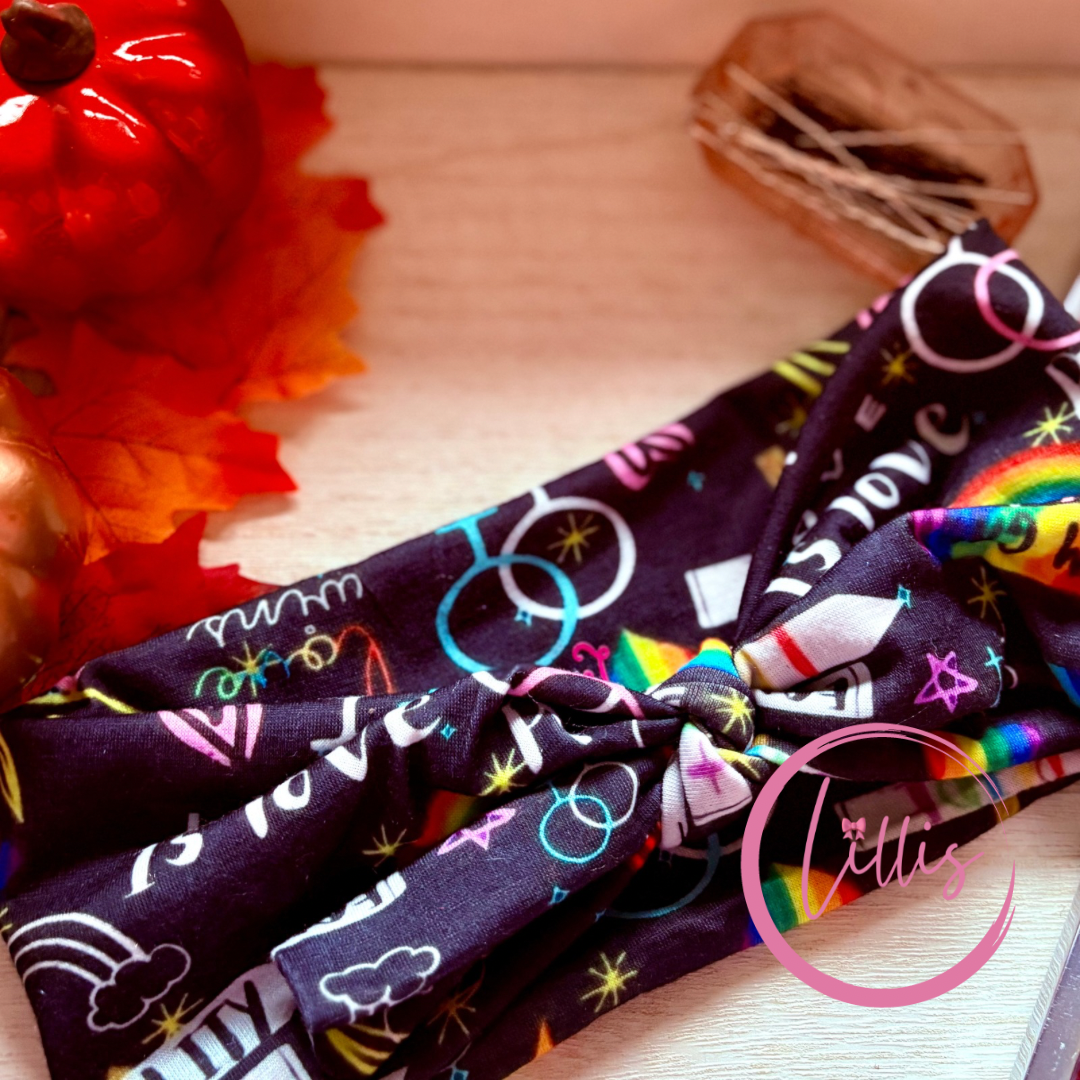 Faux Bow Headband | Handmade Stretch Headhug | 3-Way Wear | Soft, Comfortable & Stylish Hair Accessory